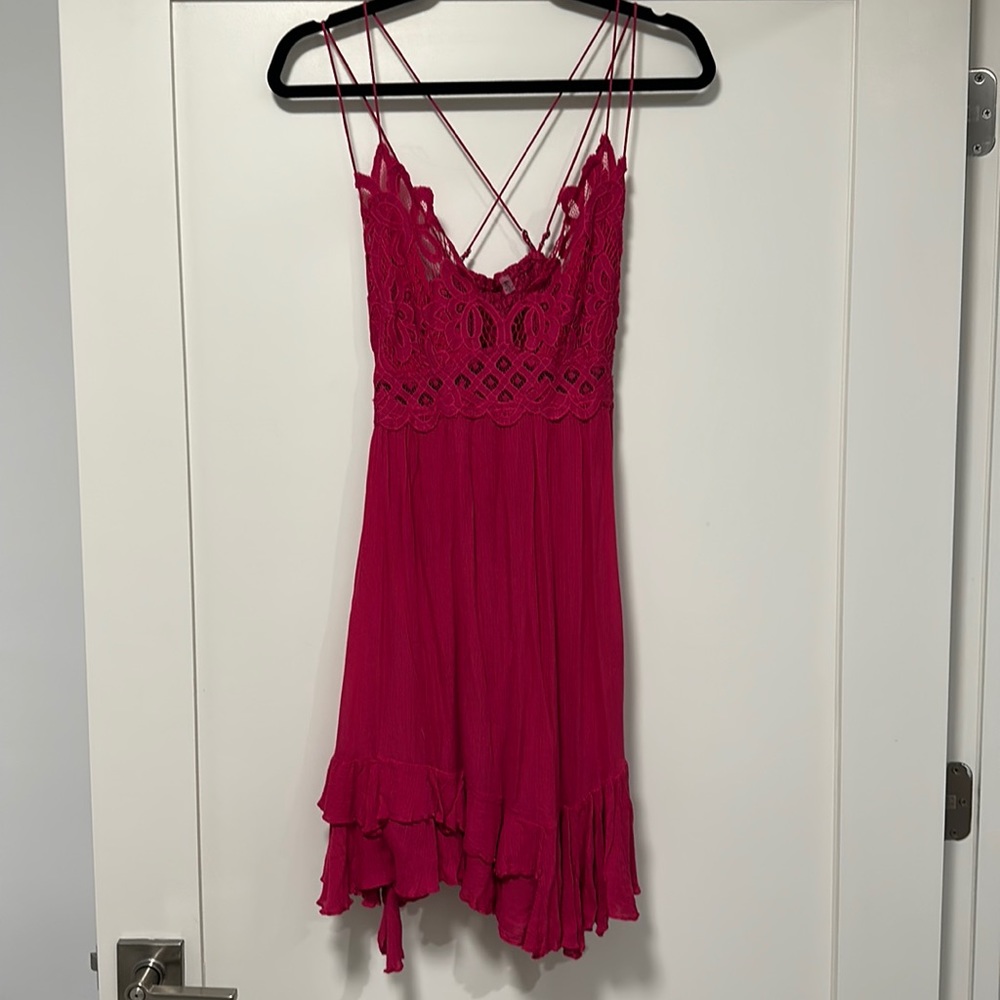 NWOT medium magenta dress by Free People